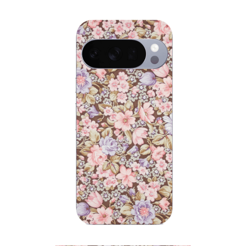 Google Pixel 10 Pro XL Blue Roses Transparent Silicone TPU Θήκη